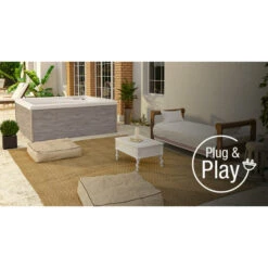 Spa Acrylique NetSpa Square 5 Personnes 14 Spa Acrylique NetSpa Square 5 Personnes -Piscines Ubbink Boutique netspa square pointfort01 1