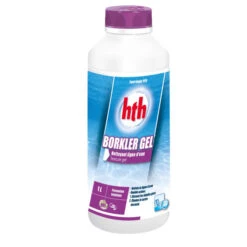 HTH Borkler Gel - Gel Nettoyant Ligne D'eau Détartrant Et Dégraissant 1L