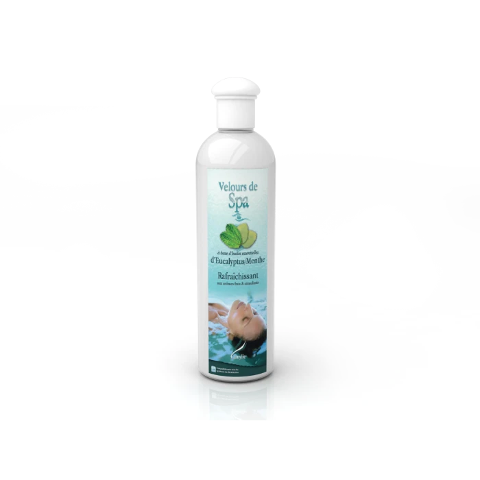 Parfum De Spa à Base D'huiles Essentielles D'Eucalyptus Et Menthe 250 Ml 4 Parfum De Spa à Base D'huiles Essentielles D'Eucalyptus Et Menthe 250 Ml – Image 2