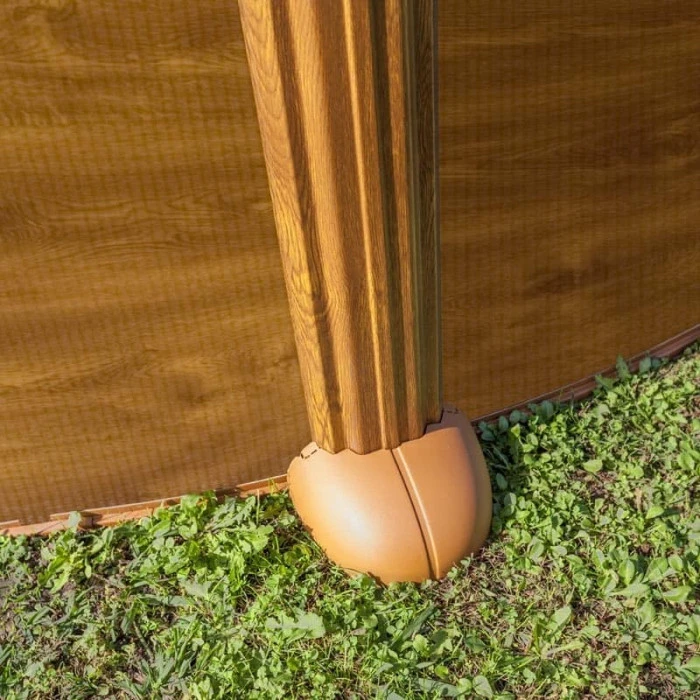 Piscine Ronde Acier Gre Mauritius Imitation Bois - Ø 5,50 X 1,32 M 5 Piscine Ronde Acier Gre Mauritius Imitation Bois - Ø 5,50 X 1,32 M – Image 3