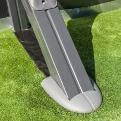 GRE Piscine Ovale Acier Gré Gris Anthracite - 7,30 X 3,75 X 1,20 M -Piscines Ubbink Boutique pied piscine ovale gre gris anthracite zoom 1