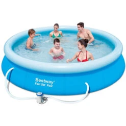 Piscine Autoportée Bestway Fast Set 3,66 X 0,76 M + Épurateur à Cartouche