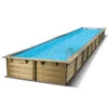 Piscine En Bois Rectangulaire Ubbink Linéa 15,50 X 3,50 X 1,55 M - Liner Bleu -Piscines Ubbink Boutique piscine bois linea 350 x 1550 h 155 cm liner bleu 1
