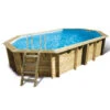 Piscine En Bois Octogonale Ubbink Océa 5,50 X 3,55 X 1,20 M - Liner Bleu 2 Piscine En Bois Octogonale Ubbink Océa 5,50 X 3,55 X 1,20 M - Liner Bleu -Piscines Ubbink Boutique piscine bois ocea ubbink 355x550cm bleu 1