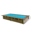 Piscine En Bois Rectangulaire Ubbink Sunwater 3,50 X 2,00 X 0,71 M - Liner Bleu -Piscines Ubbink Boutique piscine en bois ubbink sunwater 200x350 studio 1