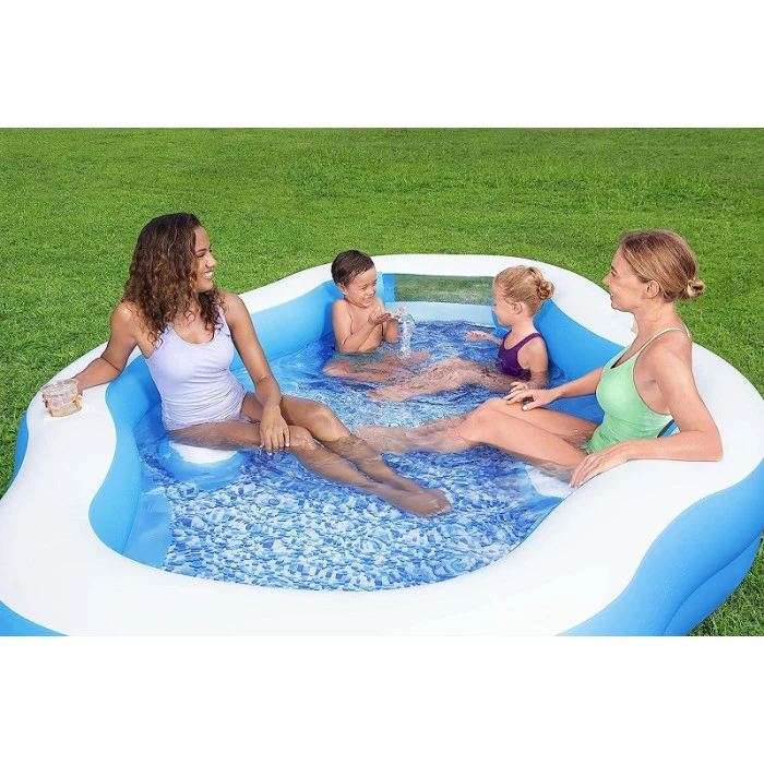 Piscine Gonflable Bestway Splash View Avec Sièges Et Hublot 6 Piscine Gonflable Bestway Splash View Avec Sièges Et Hublot – Image 4