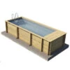 Piscine Pool'n Box Procopi En Bois 5 X 2 M - Coffre Et Filtration Intégrés 2 Piscine Pool'n Box Procopi En Bois 5 X 2 M - Coffre Et Filtration Intégrés -Piscines Ubbink Boutique piscine pool n box fond blanc