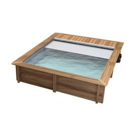 Piscine Urbaine Procopi En Bois 4,2 X 3,5 M - Couverture Automatique 3 Piscine Urbaine Procopi En Bois 4,2 X 3,5 M - Couverture Automatique