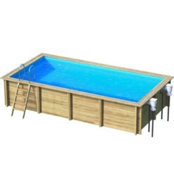 Piscine Weva Procopi En Bois 6 X 3 M -Piscines Ubbink Boutique piscine procopi weva fond blanc