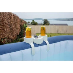 Porte-verres Double Pour Spa Gonflable Bestway -Piscines Ubbink Boutique porte verres double spa gonflable bestway 2 1