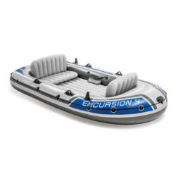 Set Bateau Gonflable 4 Places Intex Excursion 4 -Piscines Ubbink Boutique set bateau gonflable 4 places intex excursion 4 3