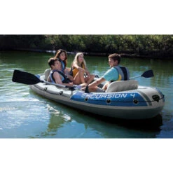 Set Bateau Gonflable 4 Places Intex Excursion 4 -Piscines Ubbink Boutique set bateau gonflable 4 places intex excursion 4 4