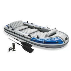 Set Bateau Gonflable 5 Places Intex Excursion 5 -Piscines Ubbink Boutique set bateau gonflable 5 places intex excursion 5 3