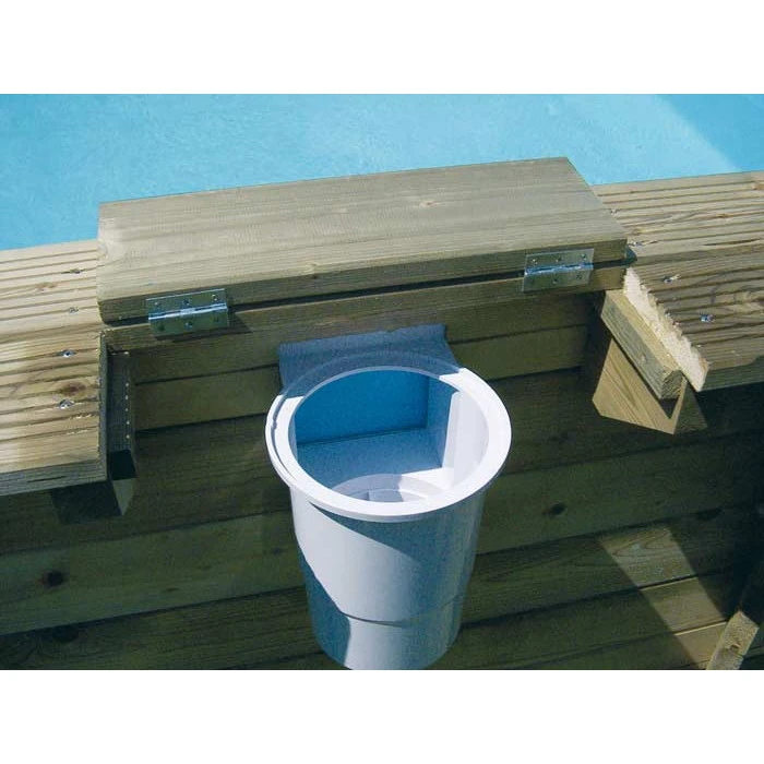 Skimmer Bouche Large Pour Piscine Ubbink Avec Buse De Refoulement 4 Skimmer Bouche Large Pour Piscine Ubbink Avec Buse De Refoulement – Image 2