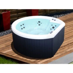 Spa Acrylique NetSpa Halfmoon 4 Personnes -Piscines Ubbink Boutique spa acrylique halfmoon 4 places netspa 1