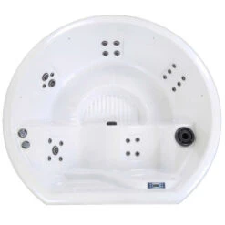 Spa Acrylique NetSpa Halfmoon 4 Personnes -Piscines Ubbink Boutique spa acrylique halfmoon 4 places netspa 2