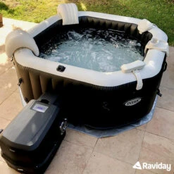 Spa Gonflable Intex PureSpa Carbone 6 Places -Piscines Ubbink Boutique spa carbone intex raviday 2 1