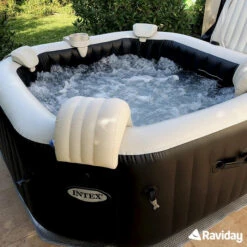 Spa Gonflable Intex PureSpa Carbone 6 Places -Piscines Ubbink Boutique spa carbone intex raviday 3 1