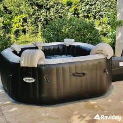 Spa Gonflable Intex PureSpa Carbone 6 Places -Piscines Ubbink Boutique spa carbone intex raviday 1
