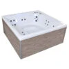 Spa Acrylique NetSpa Square 5 Personnes -Piscines Ubbink Boutique spa exterieur rigide 5 places square 1