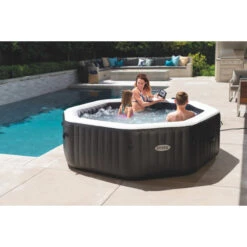 Piscines Ubbink Boutique -Piscines Ubbink Boutique spa gonflable intex purespa carbone 6 places ambiance