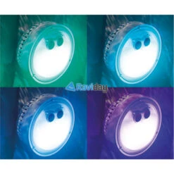 Spa Gonflable Intex PureSpa Blue Navy 6 Places -Piscines Ubbink Boutique spot lumineux pure spa bulles intex couleurs 28503 2 1