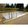 Piscine En Bois Rectangulaire Ubbink Linéa UrbanPool 4,50 X 2,50 X 1,40 M - Liner Gris -Piscines Ubbink Boutique urban pool 250x450 liner gris 1